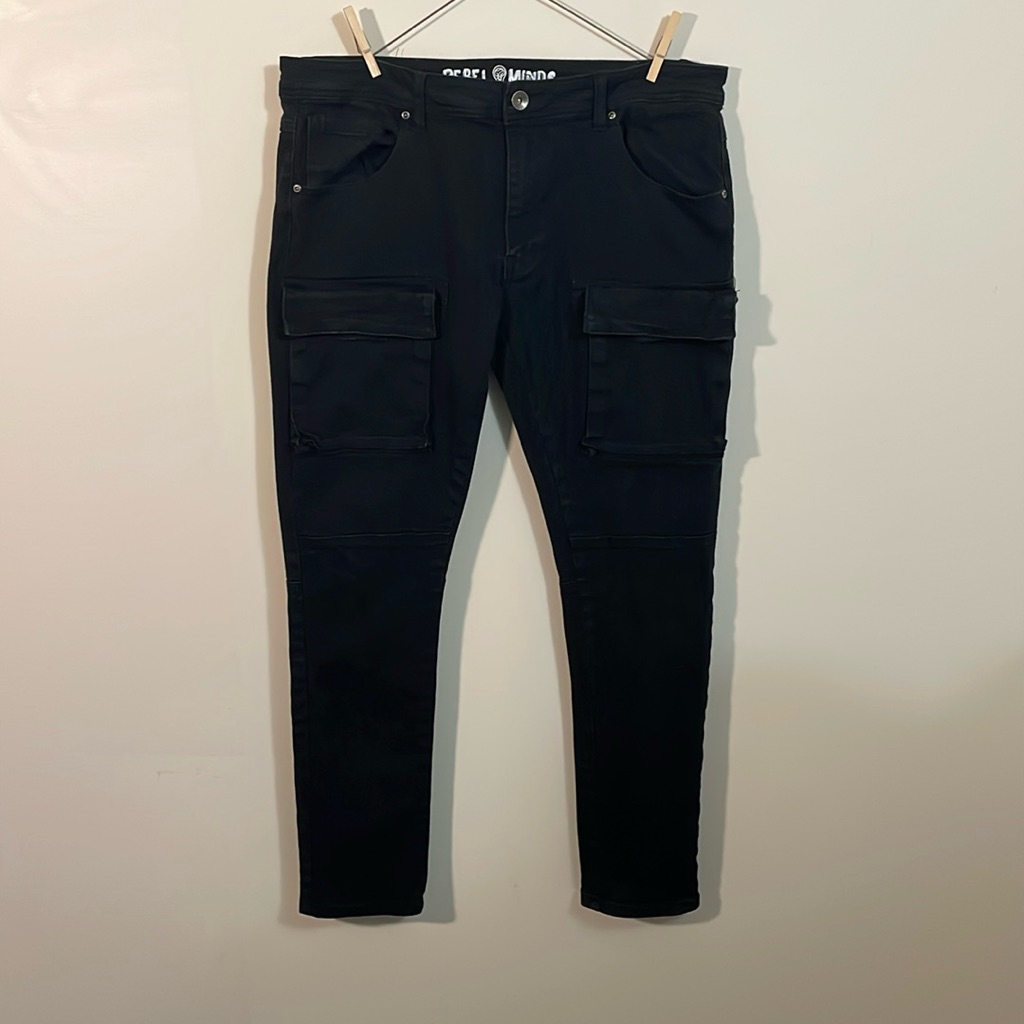 Rebel Minds JeansBlack